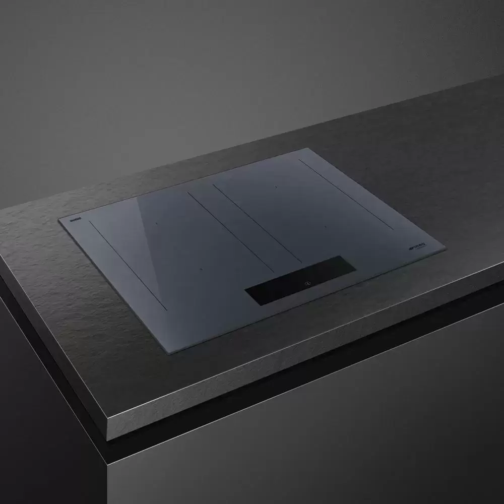 SMEG SIM1644DG Индукционная варочная панель, 60 см, прямой край, цвет Neptune grey